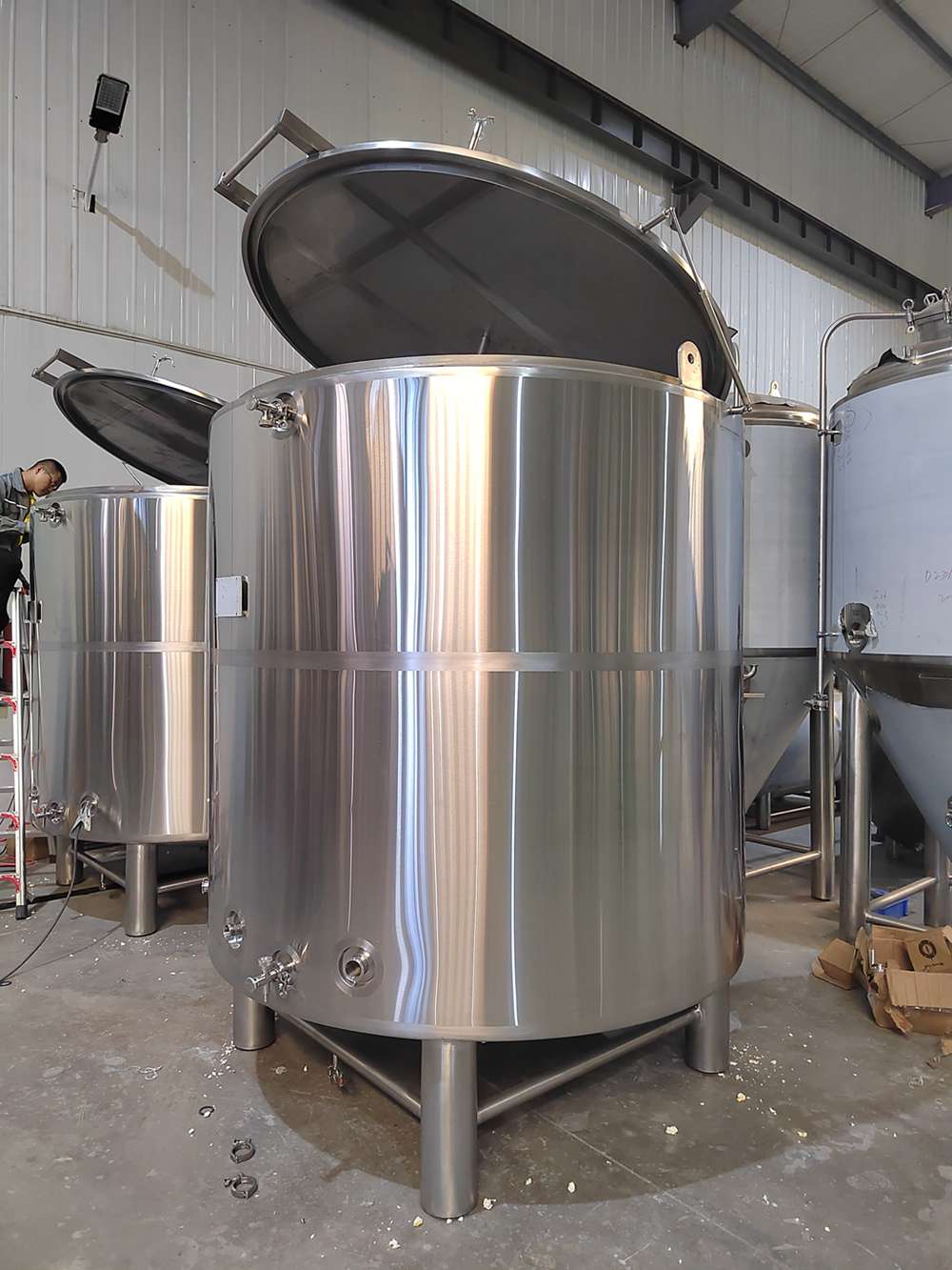 3000L open top fermentation tank